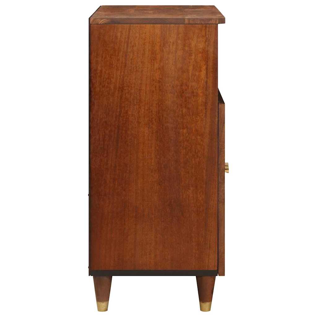 Βοηθητικό ντουλάπι Καφέ 60 x 33,5 x 75 εκ. Στερεό ξύλο μάνγκο - Pakobazaar