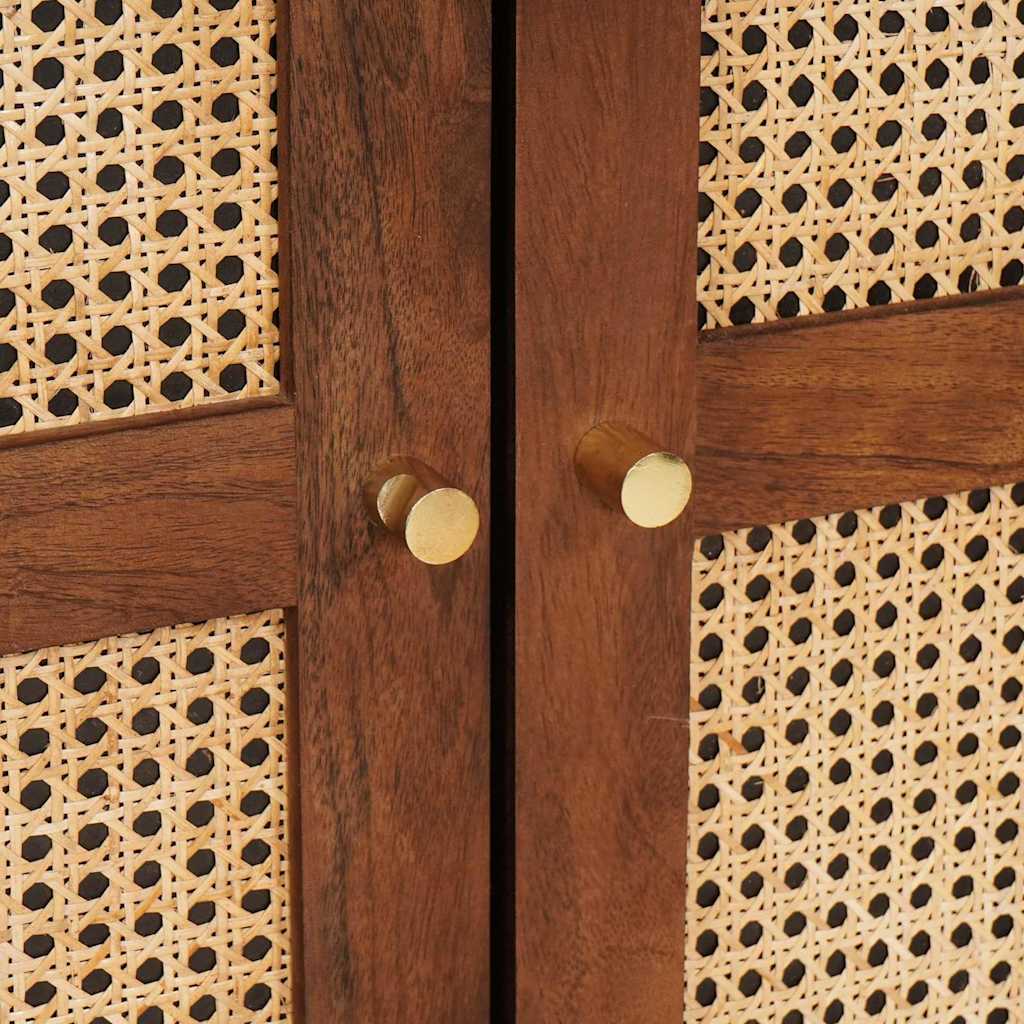 Ψηλή Επιφάνεια Καφέ 60 x 33,5 x 100 εκ. Στερεό ξύλο μάνγκο - Pakobazaar