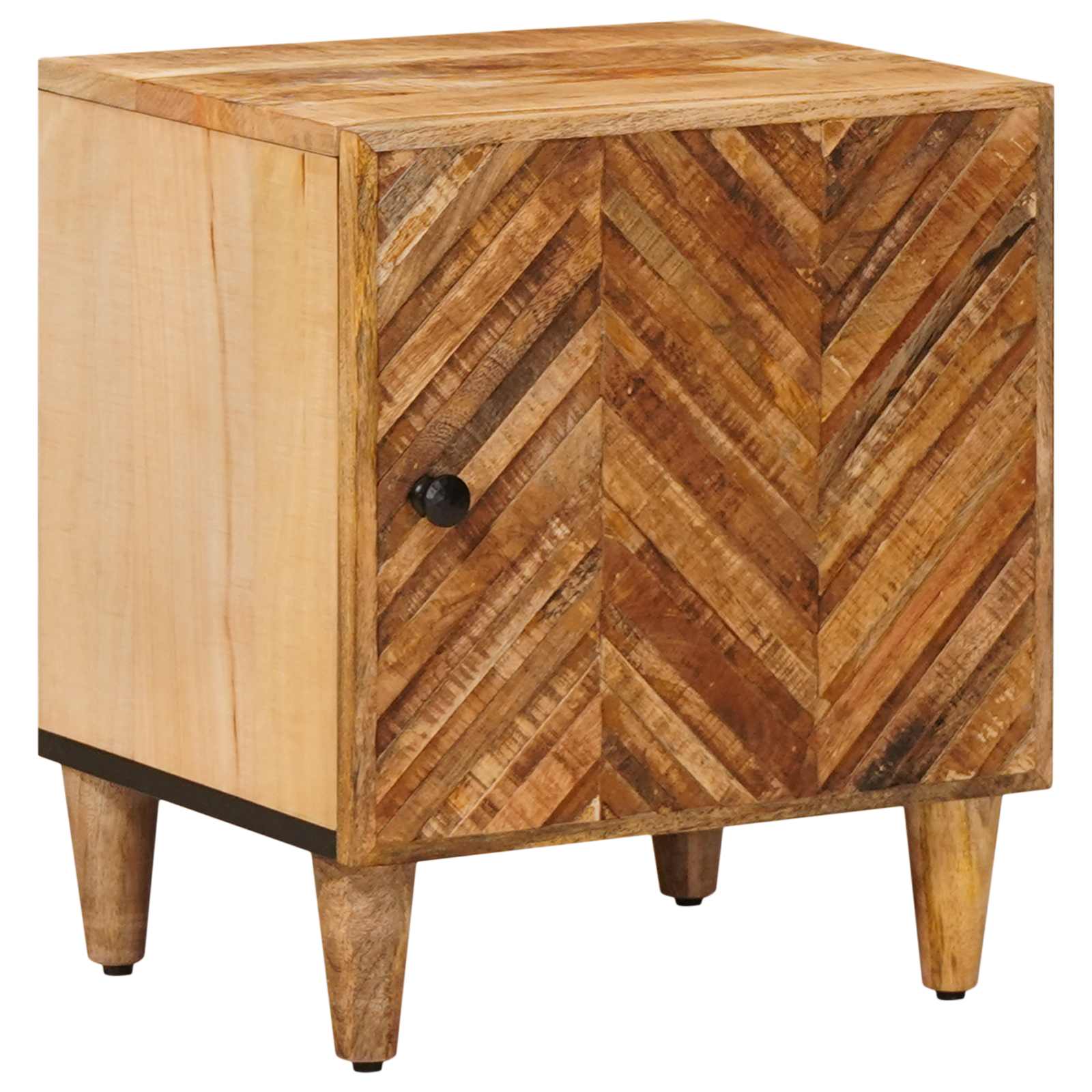 Κομοδίνο Καφέ 40 x 33,5 x 46 εκ Στερεό ξύλο μάνγκο - Pakobazaar