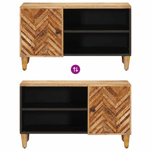 Ντουλάπες Αποθήκευσης Καφέ 80 x 31,5 x 46 cm Στερεό ξύλο μάνγκο - Pakobazaar