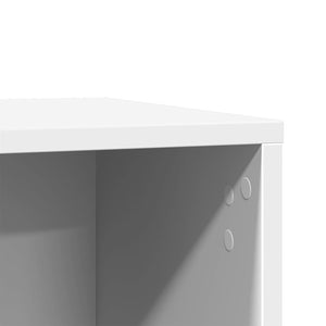 Τουαλέτα Γάτας Περίφραξη Λευκό 60x40x40 εκ. Επεξεργασμ. Ξύλο - Pakobazaar