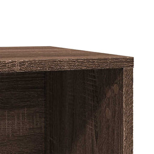 Τουαλέτα Γάτας Περίφραξη Καφέ Δρυς 60x40x40 εκ. Επεξ. Ξύλο