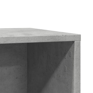 Τουαλέτα Γάτας Περίφραξη Γκρι Σκυρ. 80x50x45εκ Επεξεργασμ. Ξύλο - Pakobazaar