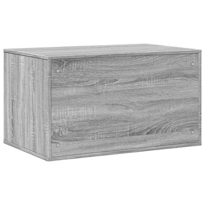 Τουαλέτα Γάτας Περίφραξη Γκρι Sonoma 80x50x45εκ Επεξεργασμ Ξύλο - Pakobazaar