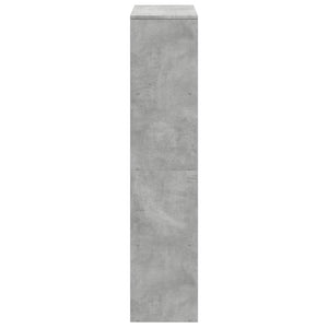 Βιβλιοθήκη/Διαχωρ. Χώρου 4 Επ. Γκρι 131,5x29x131,5 εκ. Επ. Ξύλο - Pakobazaar