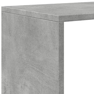 Βιβλιοθήκη/Διαχωρ. Χώρου 4 Επ. Γκρι 131,5x29x131,5 εκ. Επ. Ξύλο - Pakobazaar