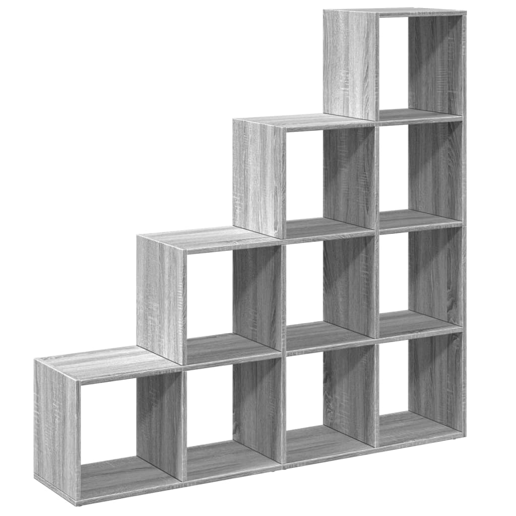 Βιβλιοθήκη/Διαχωριστικό Χώρου 4 Επ. 131,5x29x131,5 εκ. Επ. Ξύλο - Pakobazaar