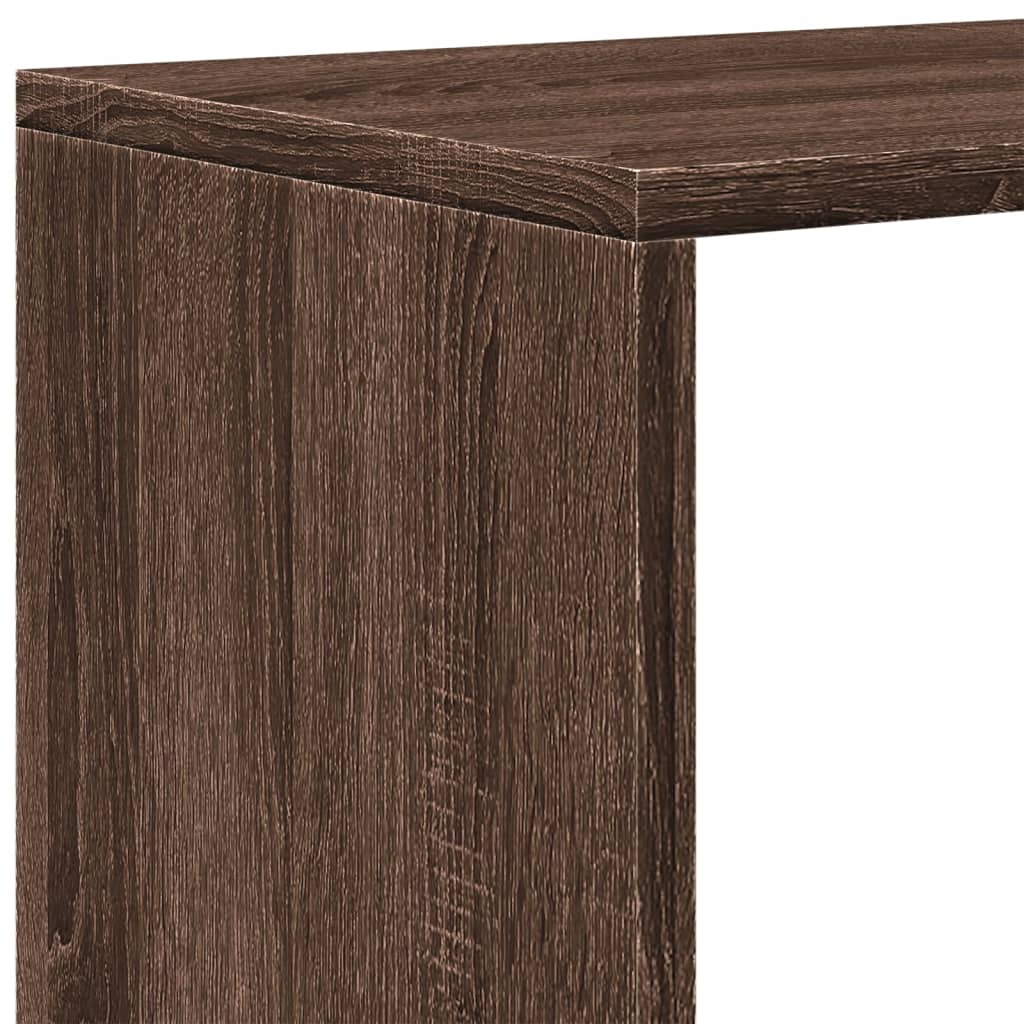 Βιβλιοθήκη/Διαχωριστικό Χώρου 4 Επ. 131,5x29x131,5 εκ. Επ. Ξύλο
