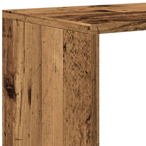 Βιβλιοθήκη/Διαχωριστικό Χώρου 4 Επ. 131,5x29x131,5 εκ. Επ. Ξύλο - Pakobazaar