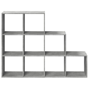 Βιβλιοθήκη/Διαχωρ. Χώρου 3 Επ. Γκρι 137,5x29x103,5 εκ. Επ. Ξύλο - Pakobazaar