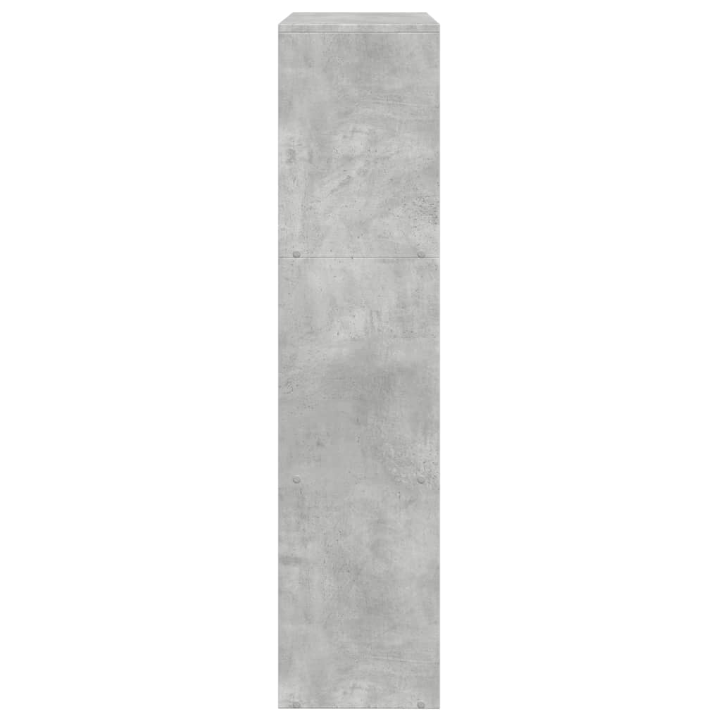 Βιβλιοθήκη/Διαχωρ. Χώρου 3 Επ. Γκρι 137,5x29x103,5 εκ. Επ. Ξύλο - Pakobazaar