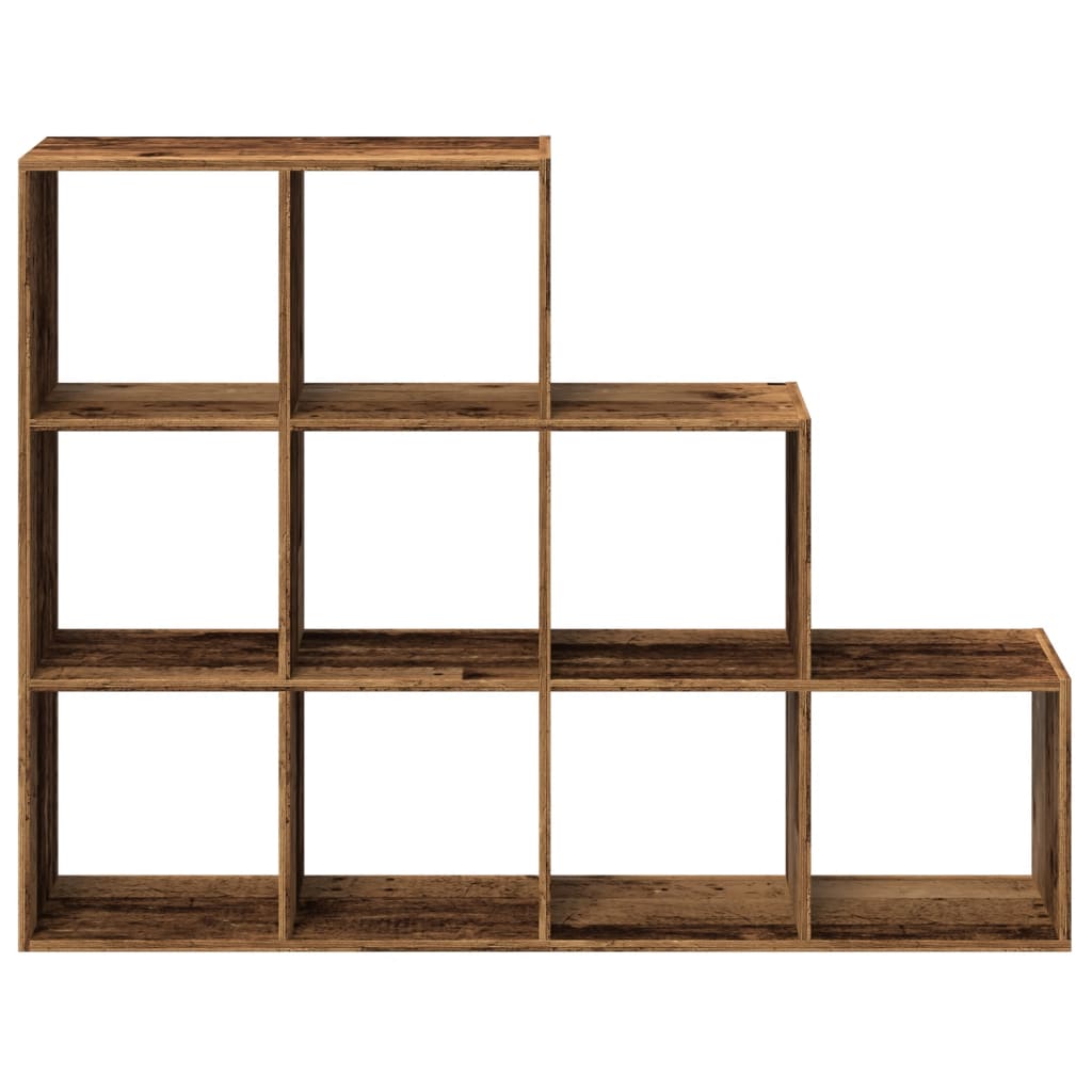 Βιβλιοθήκη/Διαχωριστικό Χώρου 3 Επ. 137,5x29x103,5εκ. Επ. Ξύλο