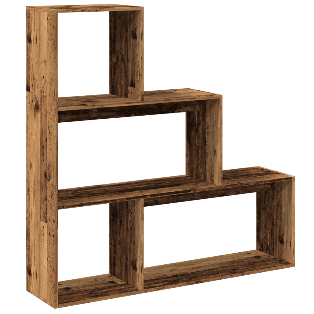 Βιβλιοθήκη/Διαχωριστικό Χώρου 3 Επ. 123x29x123 εκ. Επ. Ξύλο