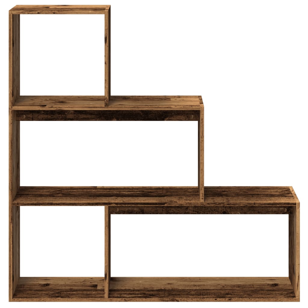 Βιβλιοθήκη/Διαχωριστικό Χώρου 3 Επ. 123x29x123 εκ. Επ. Ξύλο