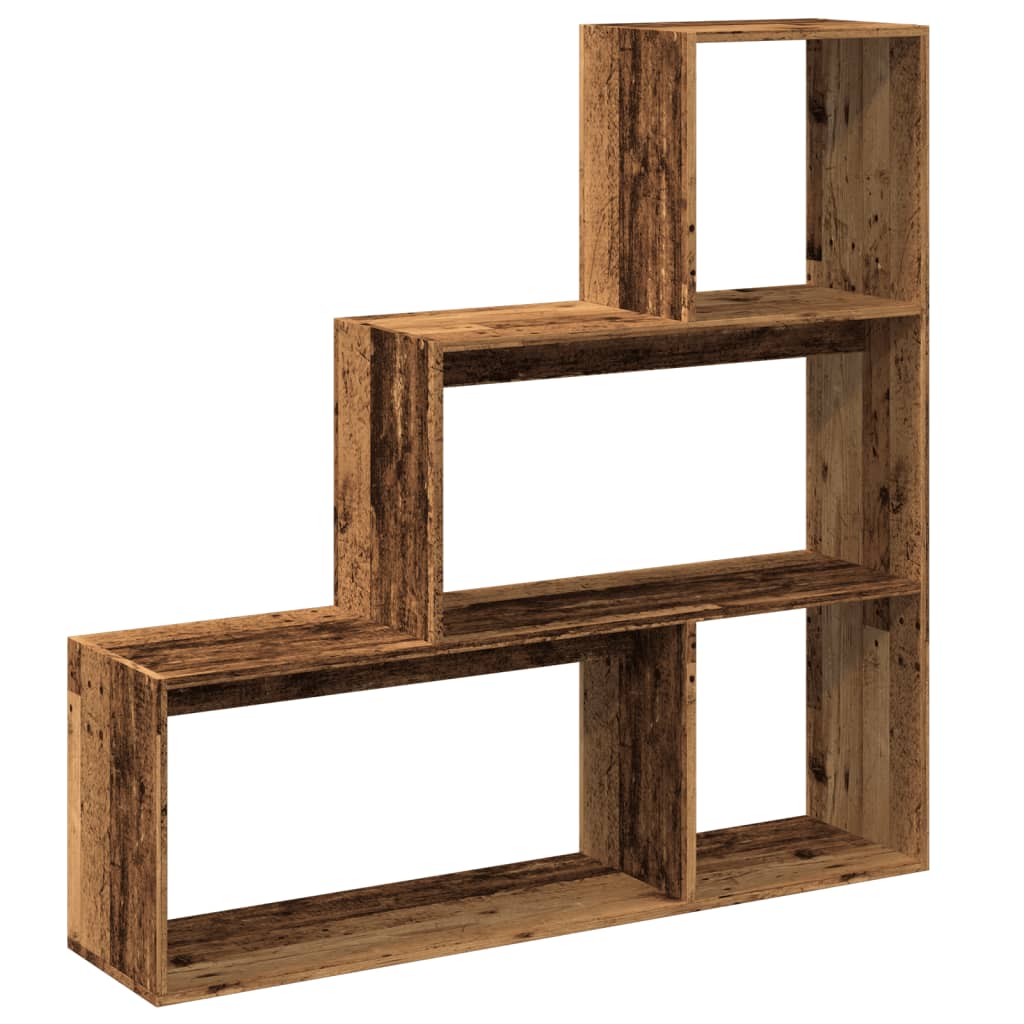 Βιβλιοθήκη/Διαχωριστικό Χώρου 3 Επ. 123x29x123 εκ. Επ. Ξύλο