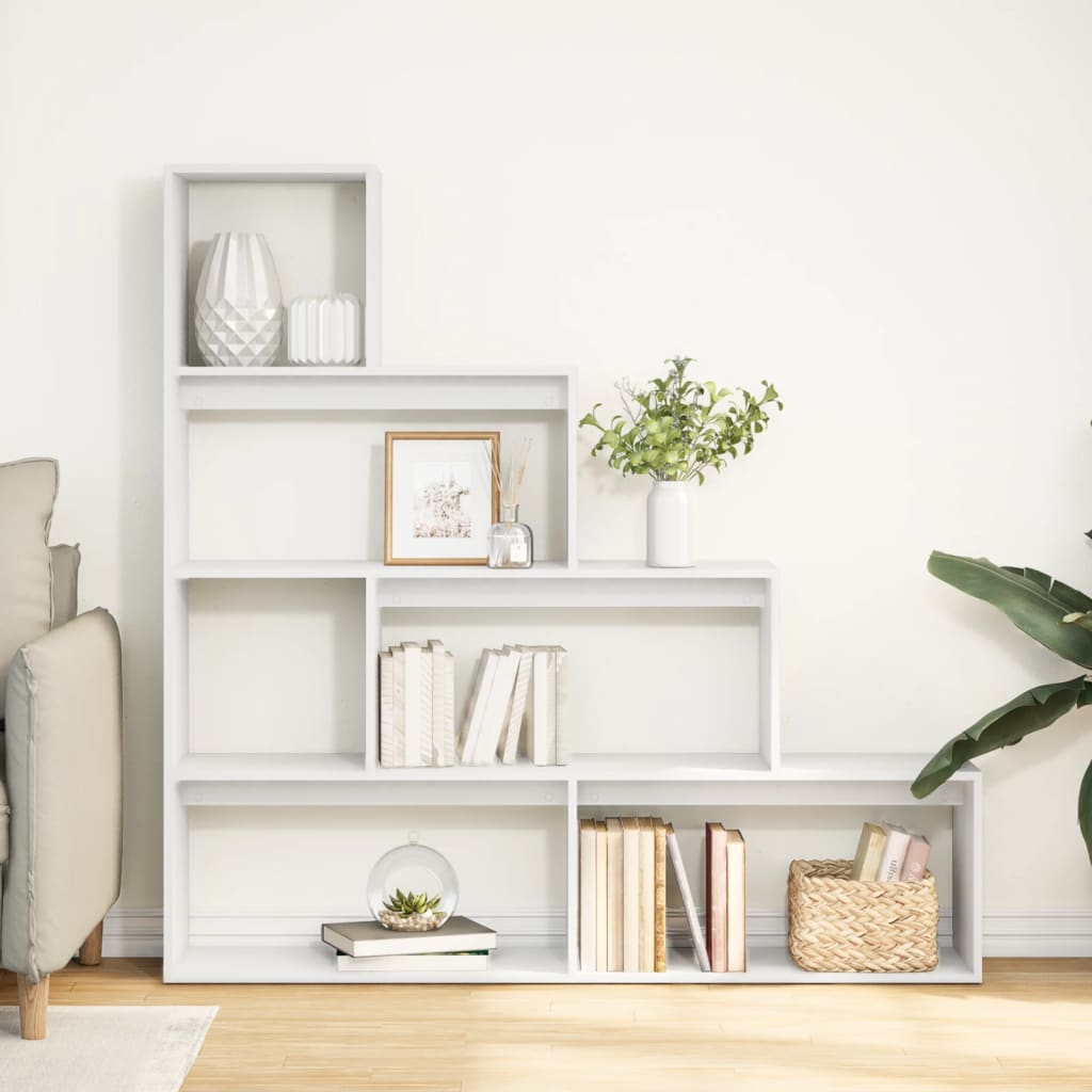 Βιβλιοθήκη/Διαχωριστικό Χώρου 4 Επ. 143,5x29x143,5 εκ. Επ. Ξύλο - Pakobazaar