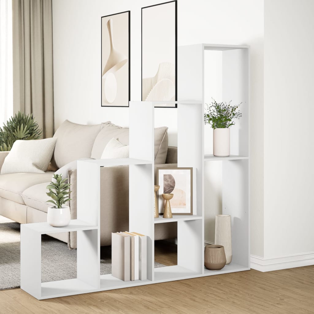 Βιβλιοθήκη/Διαχωριστικό Χώρου 4 Επ. 143,5x29x143,5 εκ. Επ. Ξύλο - Pakobazaar