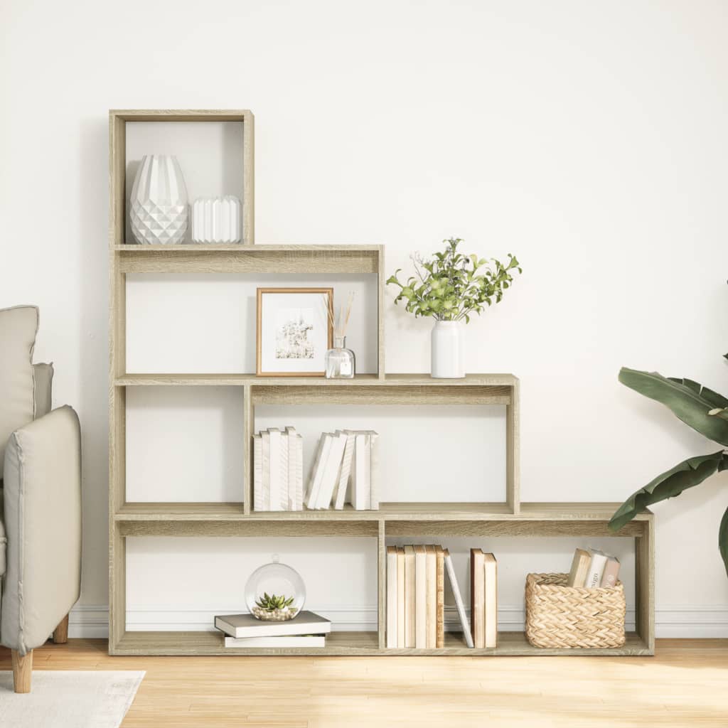 Βιβλιοθήκη/Διαχωριστικό Χώρου 4 Επ. 143,5x29x143,5 εκ. Επ. Ξύλο - Pakobazaar