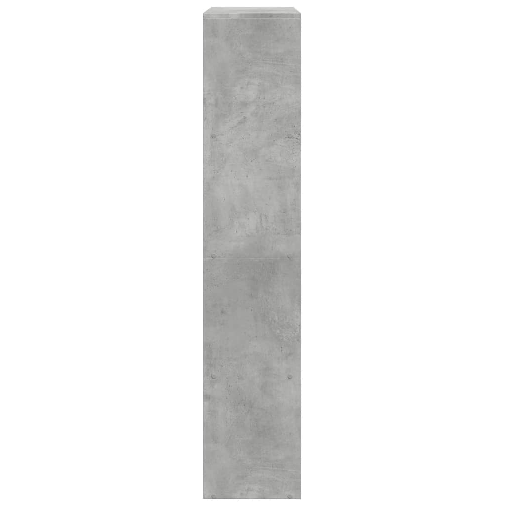 Βιβλιοθήκη/Διαχωρ. Χώρου 4 Επ. Γκρι 143,5x29x143,5εκ. Επ. Ξύλο - Pakobazaar