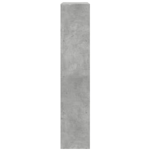 Βιβλιοθήκη/Διαχωρ. Χώρου 4 Επ. Γκρι 143,5x29x143,5εκ. Επ. Ξύλο - Pakobazaar