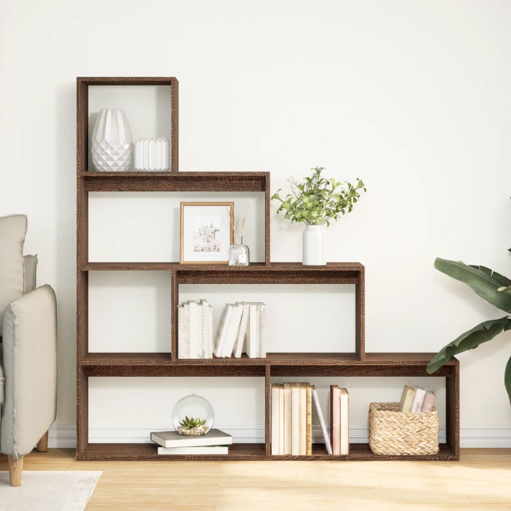 Βιβλιοθήκη/Διαχωριστικό Χώρου 4 Επ. 143,5x29x143,5 εκ. Επ. Ξύλο