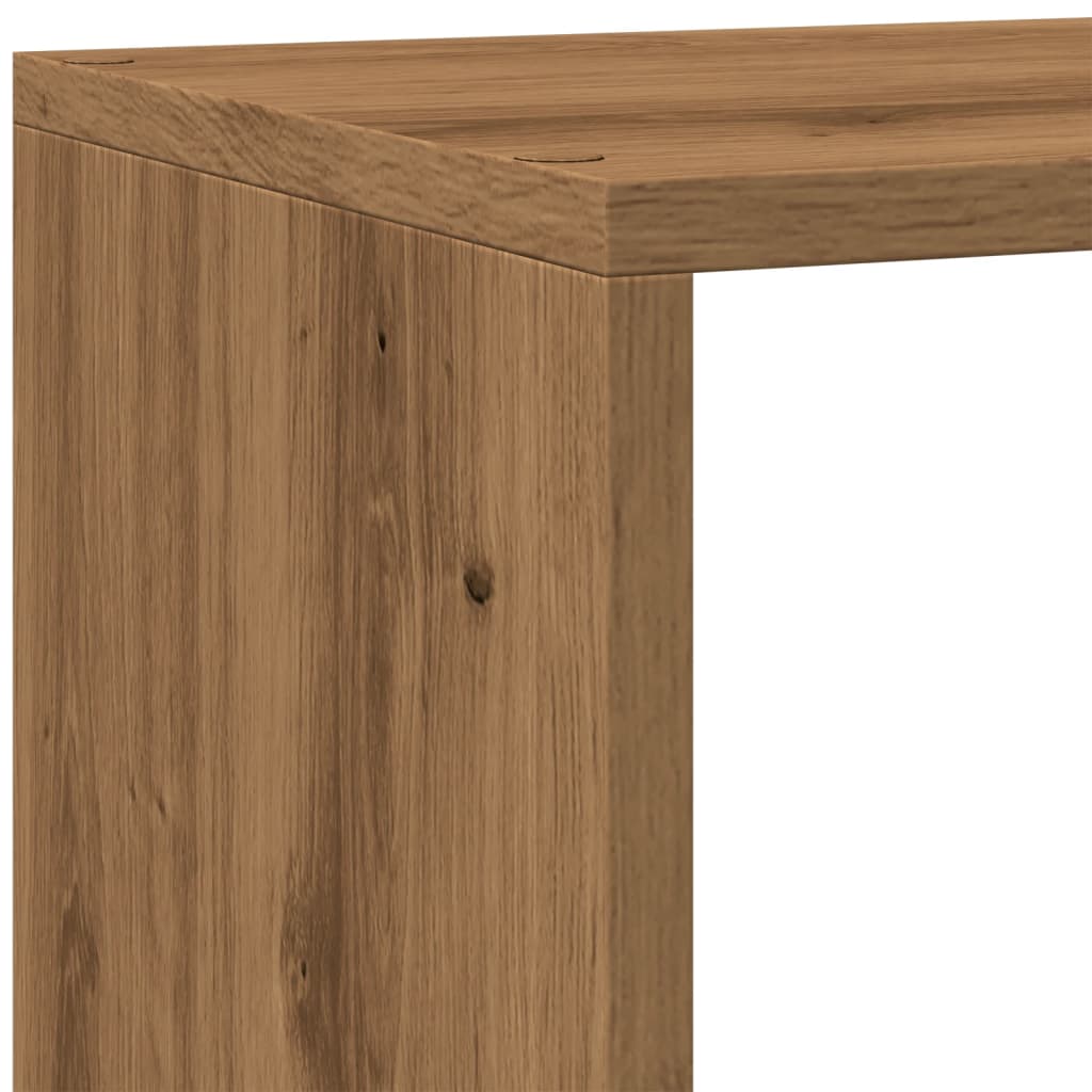 Βιβλιοθήκη/Διαχωριστικό Χώρου 4 Επ. 143,5x29x143,5 εκ. Επ. Ξύλο - Pakobazaar
