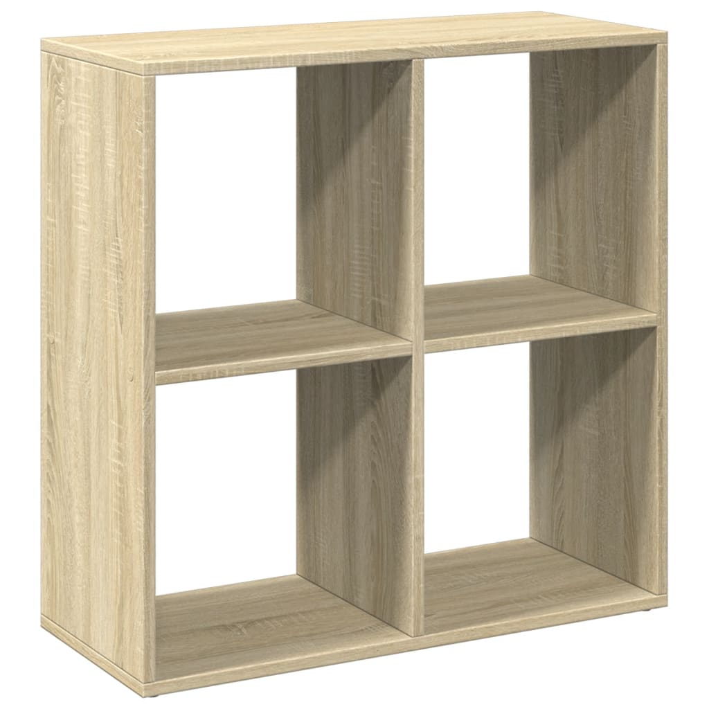Βιβλιοθήκη/Διαχωριστικό Χώρου Δρυς 69,5x29x69,5 εκ. Επεξ. Ξύλο - Pakobazaar
