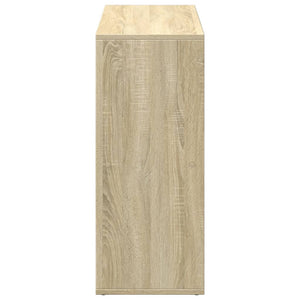 Βιβλιοθήκη/Διαχωριστικό Χώρου Δρυς 69,5x29x69,5 εκ. Επεξ. Ξύλο - Pakobazaar