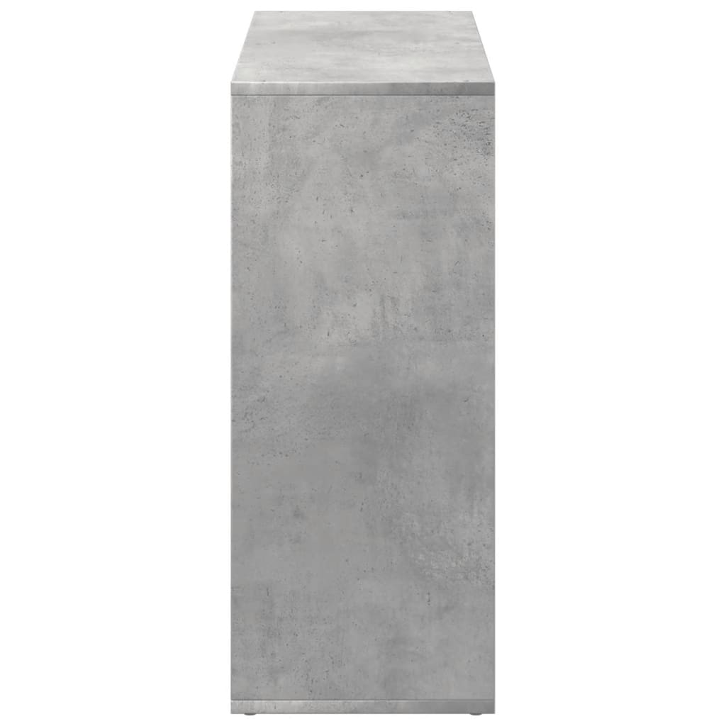 Βιβλιοθήκη/Διαχωριστικό Χώρου Γκρι 69,5x29x69,5 εκ. Επεξ. Ξύλο - Pakobazaar