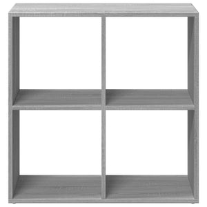 Βιβλιοθήκη/Διαχωριστικό Χώρου Γκρι 69,5x29x69,5 εκ. Επεξ. Ξύλο - Pakobazaar