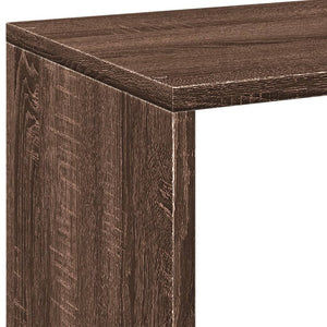 Βιβλιοθήκη/Διαχωριστικό Χώρου Δρυς 69,5x29x69,5 εκ. Επεξ. Ξύλο