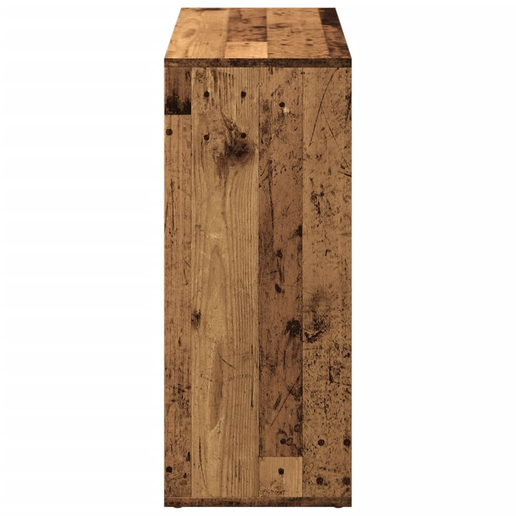 Βιβλιοθήκη/Διαχωριστικό Χώρου 69,5x29x69,5 εκ. Επεξ. Ξύλο - Pakobazaar