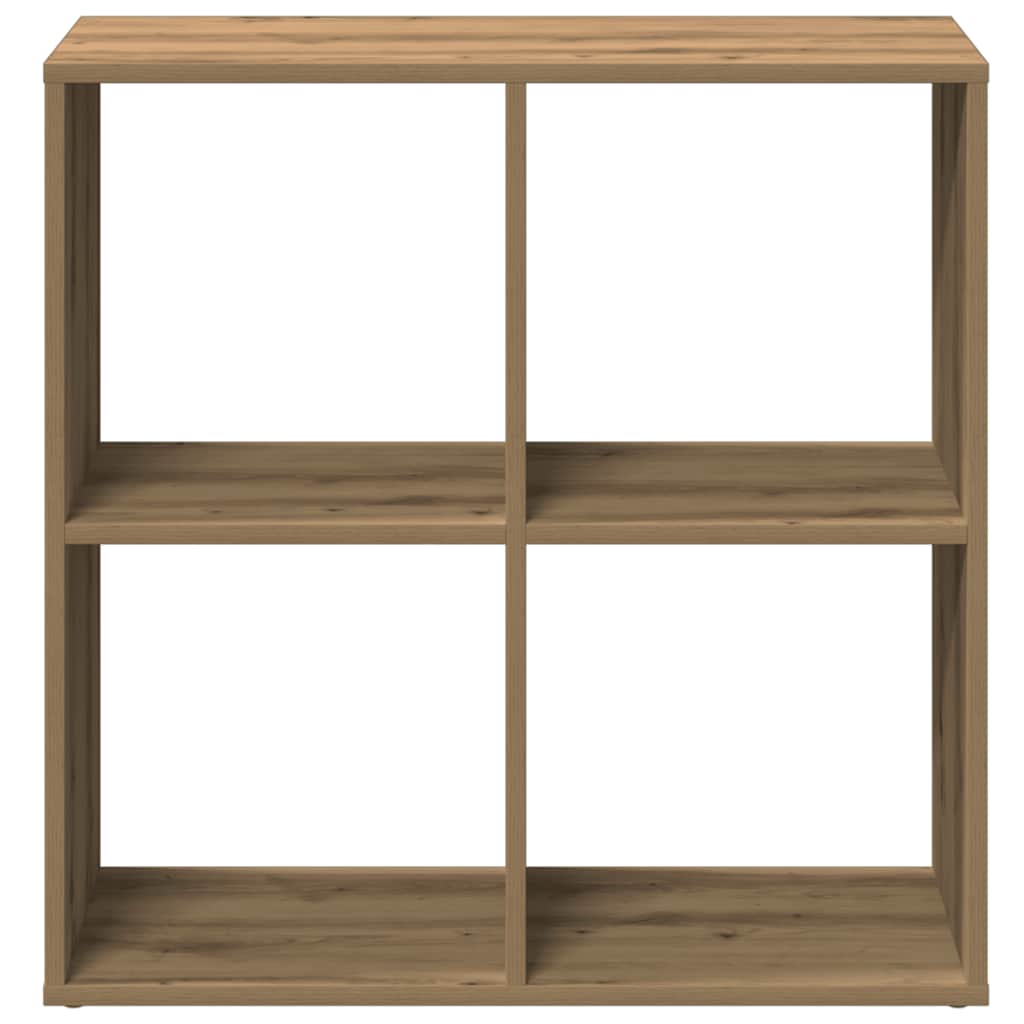 Βιβλιοθήκη/Διαχωριστικό Χώρου Δρυς 69,5x29x69,5 εκ. Επεξ. Ξύλο - Pakobazaar