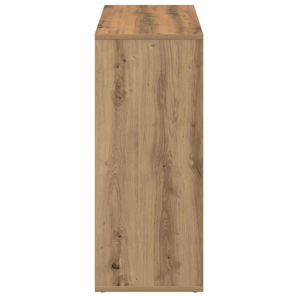 Βιβλιοθήκη/Διαχωριστικό Χώρου Δρυς 69,5x29x69,5 εκ. Επεξ. Ξύλο - Pakobazaar