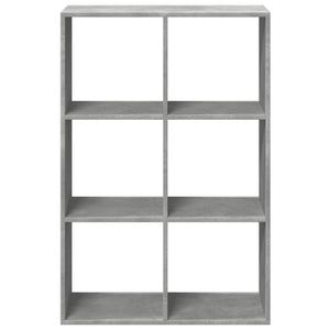 Βιβλιοθήκη/Διαχωριστικό Χώρου Γκρι 69,5x29x103,5 εκ. Επεξ. Ξύλο - Pakobazaar