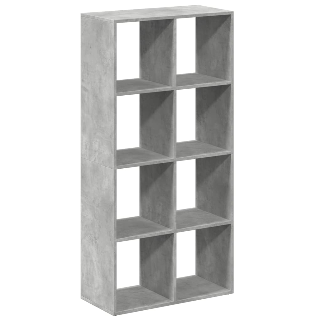 Βιβλιοθήκη/Διαχωριστικό Χώρου Γκρι 69,5x29x137,5εκ. Επεξ. Ξύλο - Pakobazaar