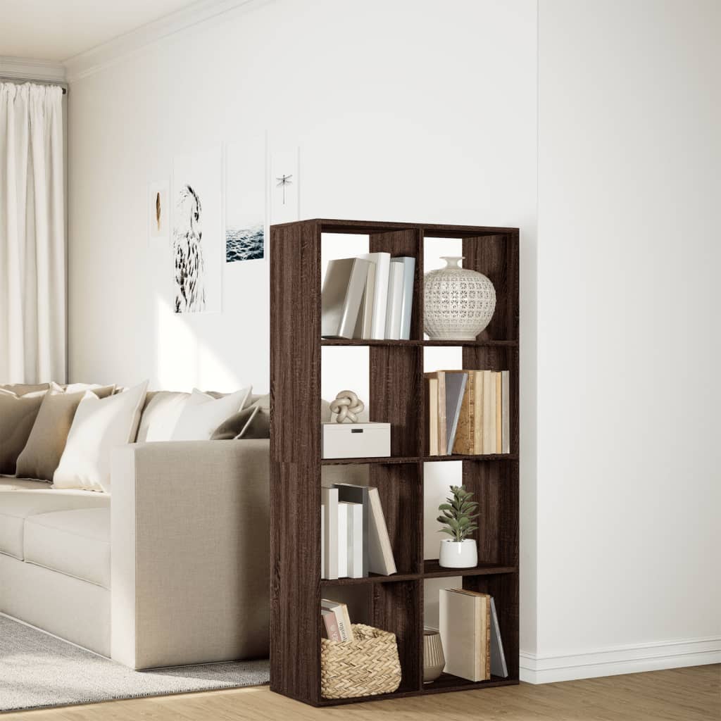Βιβλιοθήκη/Διαχωριστικό Χώρου Δρυς 69,5x29x137,5εκ. Επεξ. Ξύλο