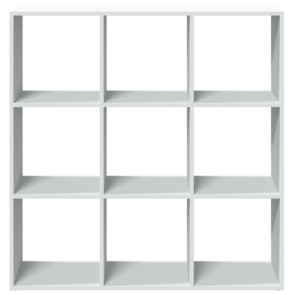 Βιβλιοθήκη/Διαχωριστικό Χώρου Λευκό 102x29x103,5 εκ. Επεξ. Ξύλο - Pakobazaar