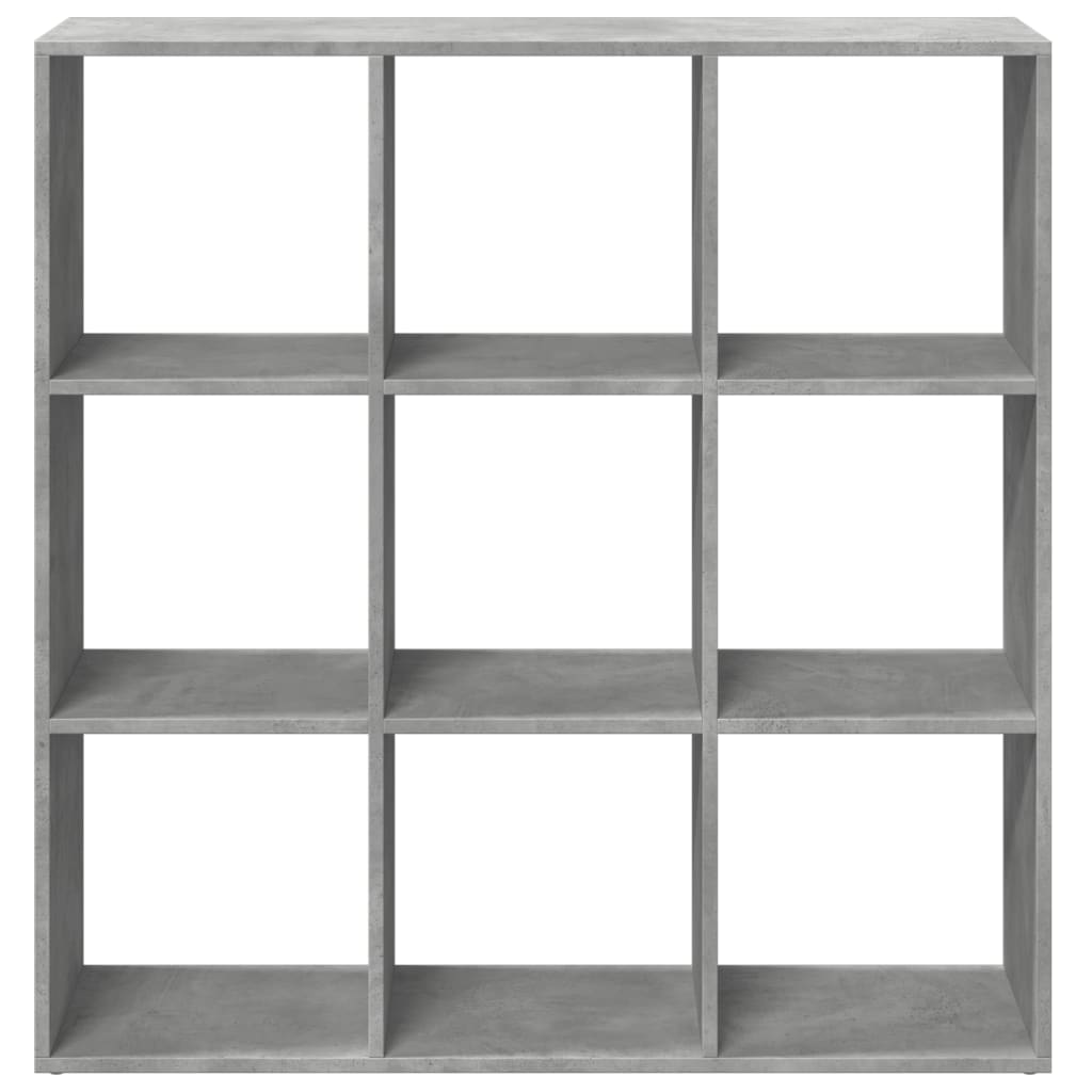 Βιβλιοθήκη/Διαχωριστικό Χώρου Γκρι 102x29x103,5 εκ. Επεξ. Ξύλο - Pakobazaar