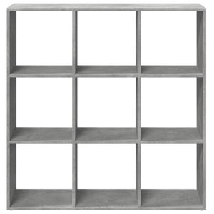 Βιβλιοθήκη/Διαχωριστικό Χώρου Γκρι 102x29x103,5 εκ. Επεξ. Ξύλο - Pakobazaar