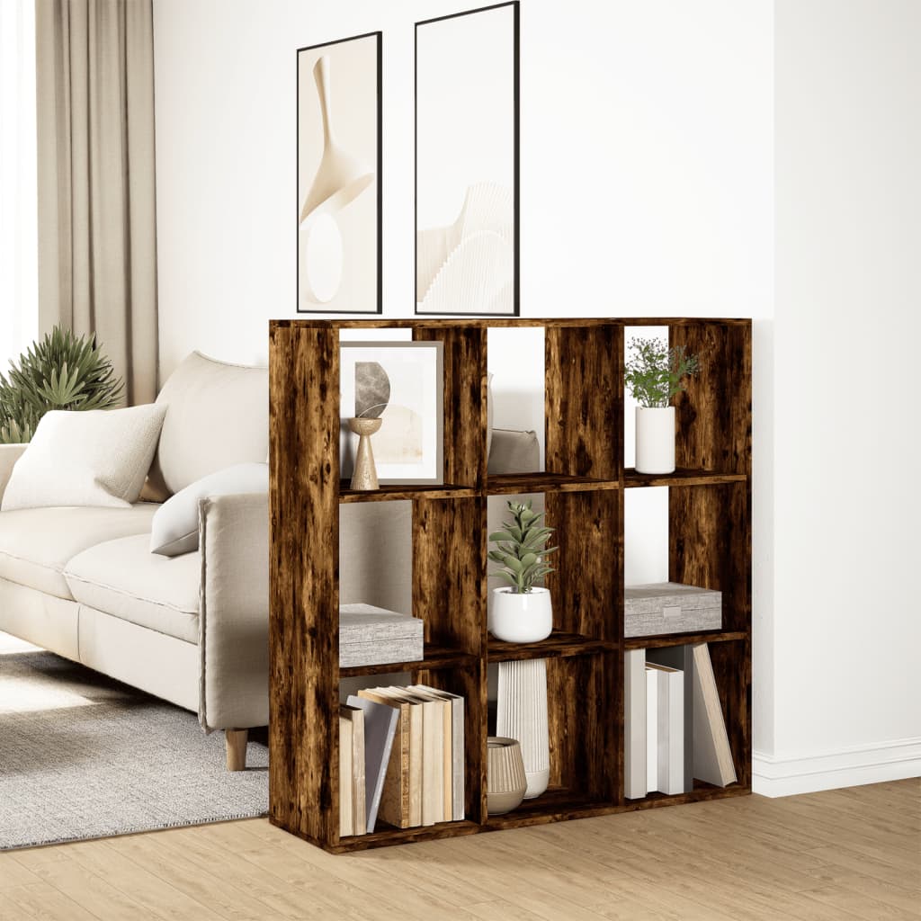 Βιβλιοθήκη/Διαχωριστικό Χώρου Δρυς 102x29x103,5 εκ. Επεξ. Ξύλο - Pakobazaar