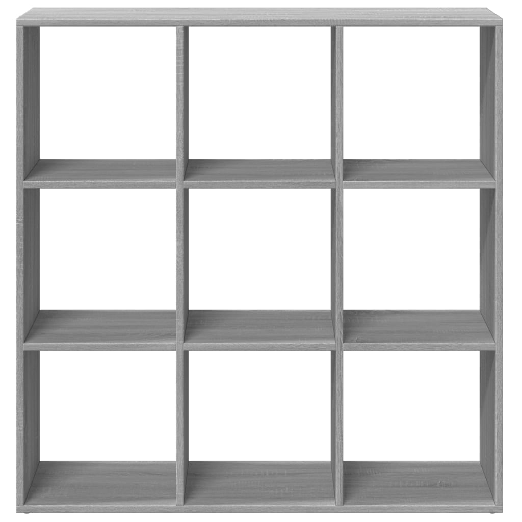 Βιβλιοθήκη/Διαχωριστικό Χώρου Γκρι 102x29x103,5 εκ. Επεξ. Ξύλο - Pakobazaar