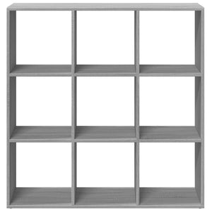 Βιβλιοθήκη/Διαχωριστικό Χώρου Γκρι 102x29x103,5 εκ. Επεξ. Ξύλο - Pakobazaar