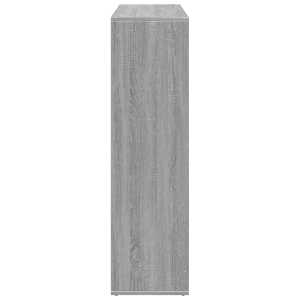 Βιβλιοθήκη/Διαχωριστικό Χώρου Γκρι 102x29x103,5 εκ. Επεξ. Ξύλο - Pakobazaar