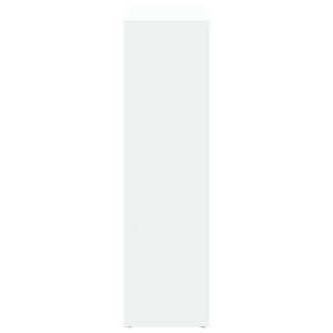 Βιβλιοθήκη/Διαχωριστικό Χώρου Λευκό 102x29x103,5 εκ. Επεξ. Ξύλο