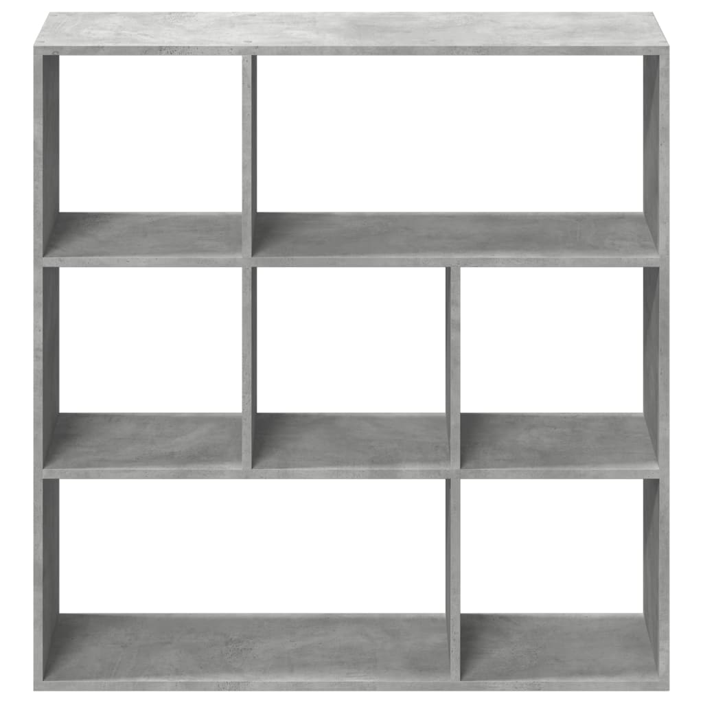 Βιβλιοθήκη/Διαχωριστικό Χώρου Γκρι 102x29x103,5 εκ. Επεξ. Ξύλο