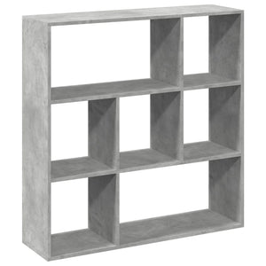 Βιβλιοθήκη/Διαχωριστικό Χώρου Γκρι 102x29x103,5 εκ. Επεξ. Ξύλο