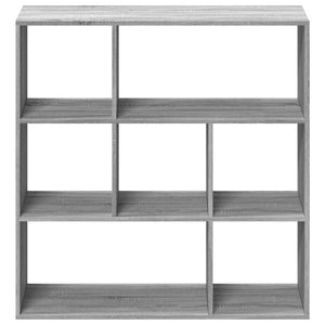 Βιβλιοθήκη/Διαχωριστικό Χώρου Γκρι 102x29x103,5 εκ. Επεξ. Ξύλο