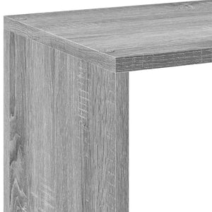 Βιβλιοθήκη/Διαχωριστικό Χώρου Γκρι 102x29x103,5 εκ. Επεξ. Ξύλο