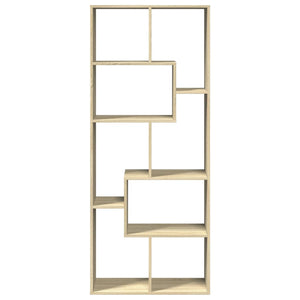 Βιβλιοθήκη/Διαχωριστικό Χώρου Δρυς 67x25x161,5 εκ. Επεξ. Ξύλο